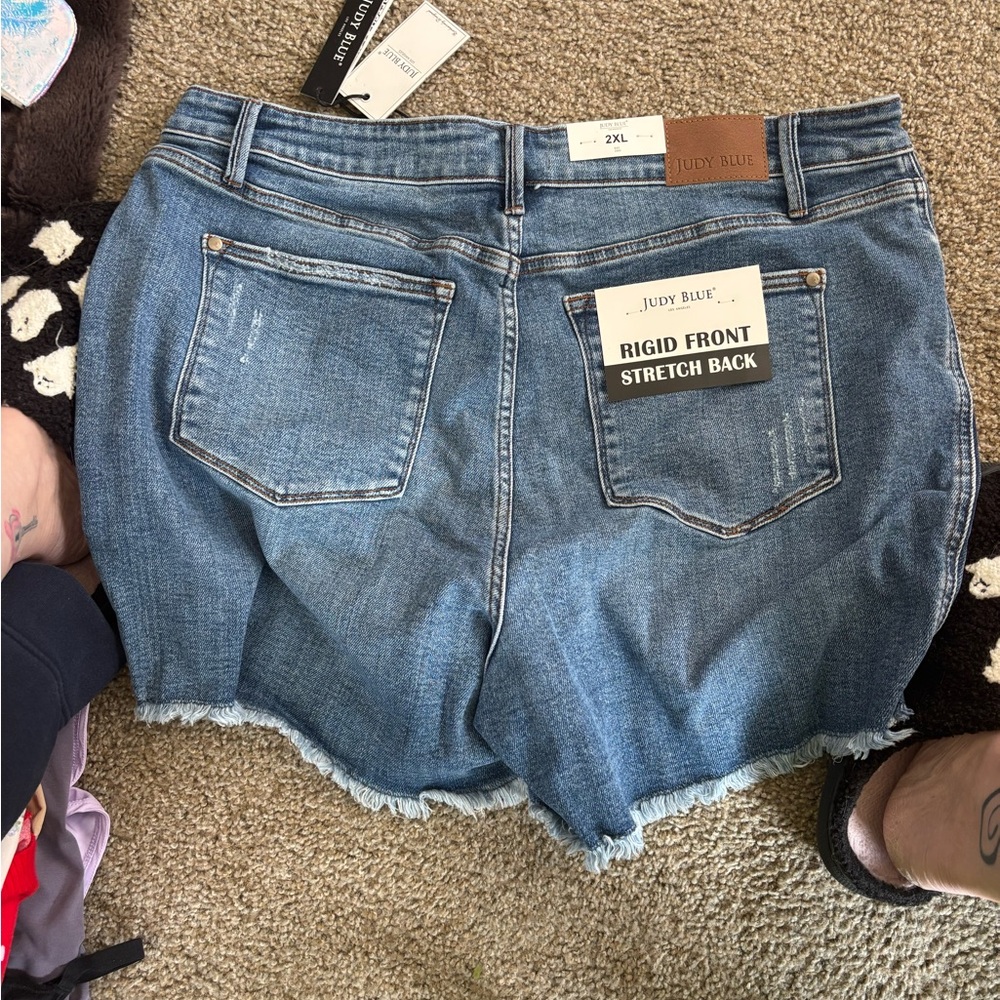 Judy Blue Women's Jean Shorts - Classic Blue